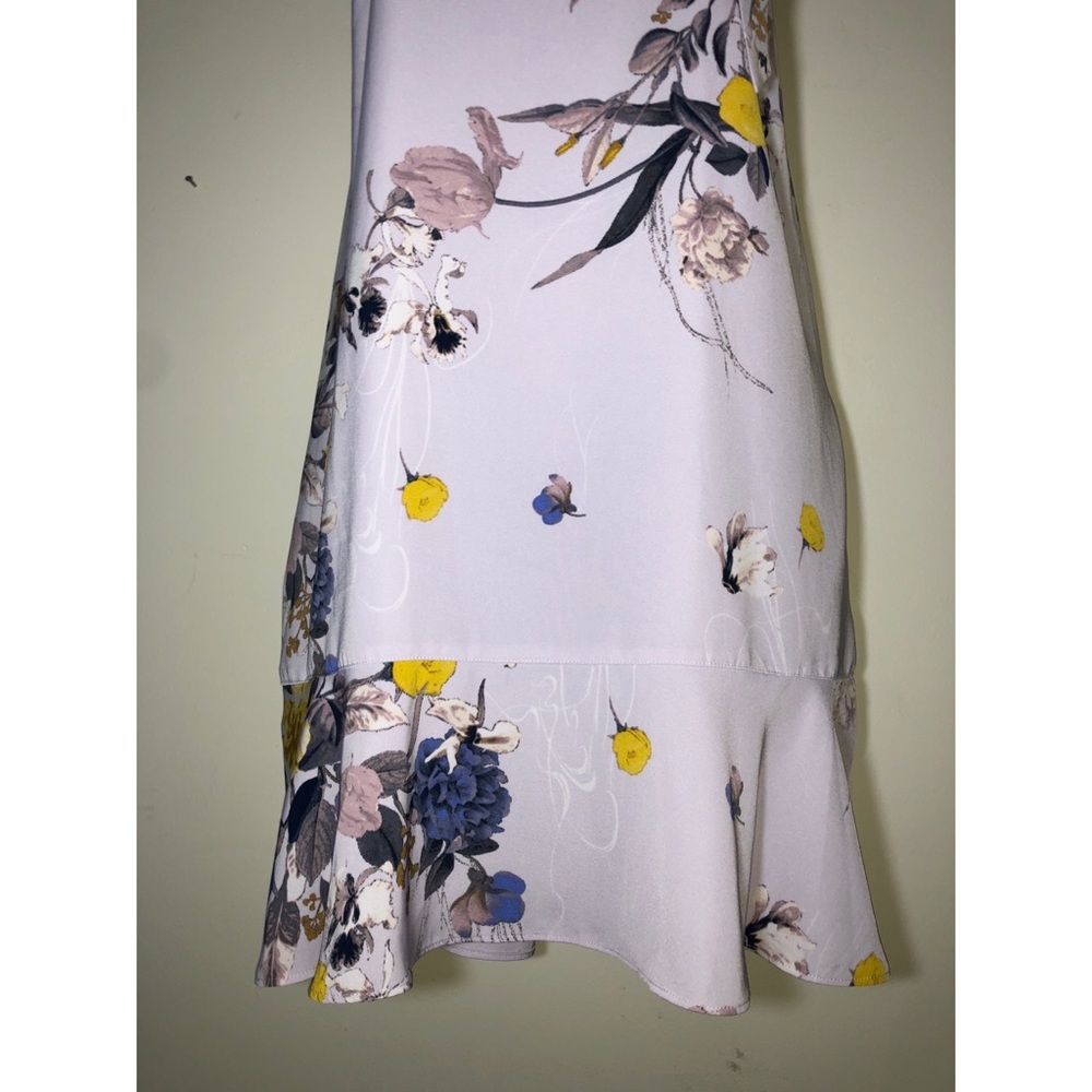 Chelsea28 Floral Lavender Bow Halter Dress💟 - Picture 5 of 8